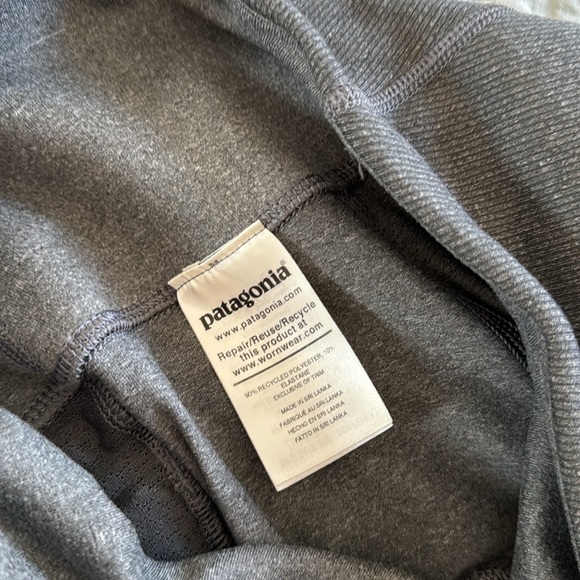 PATAGONIA WOMEN'S PACK OUT TIGHTS STRETCH PANTS SIZE L GREY - Picture 5 of 6